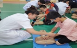 蘭大二院急救中心舉辦“急救知識進(jìn)校園”科普活動