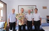 省衛(wèi)生健康委領導走訪慰問蘭大二院老專家