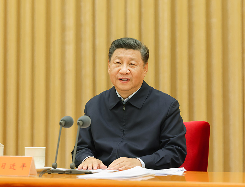 12月3日至4日，全國宗教工作會議在北京召開。中共中央總書記、國家主席、中央軍委主席習(xí)近平出席會議并發(fā)表重要講話。新華社記者 丁海濤 攝