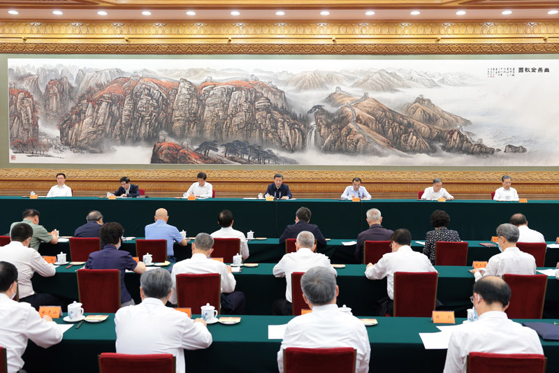 2022年7月29日至30日，中央統(tǒng)戰(zhàn)工作會議在北京召開。中共中央總書記、國家主席、中央軍委主席習(xí)近平出席會議并發(fā)表重要講話。李克強(qiáng)、栗戰(zhàn)書、汪洋、王滬寧、趙樂際、韓正出席會議。