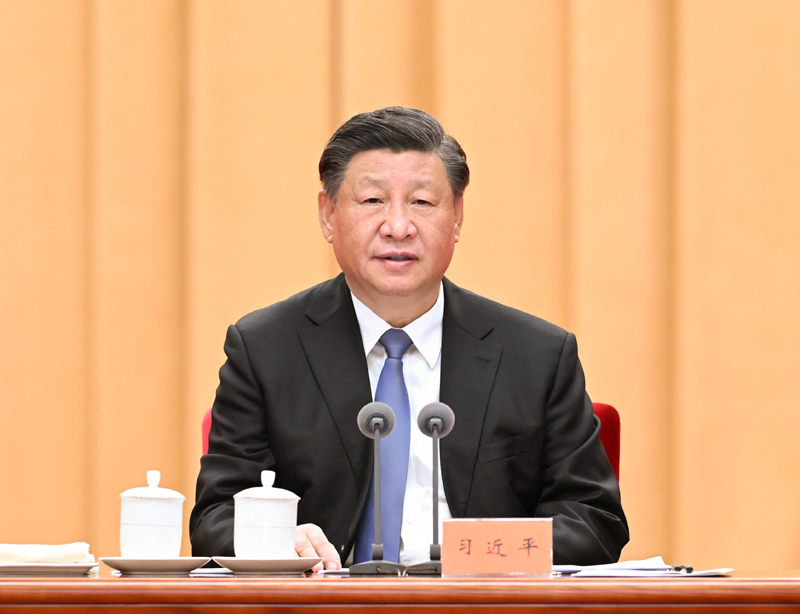 1月9日，中共中央總書記、國家主席、中央軍委主席習(xí)近平在中國共產(chǎn)黨第二十屆中央紀律檢查委員會第二次全體會議上發(fā)表重要講話。